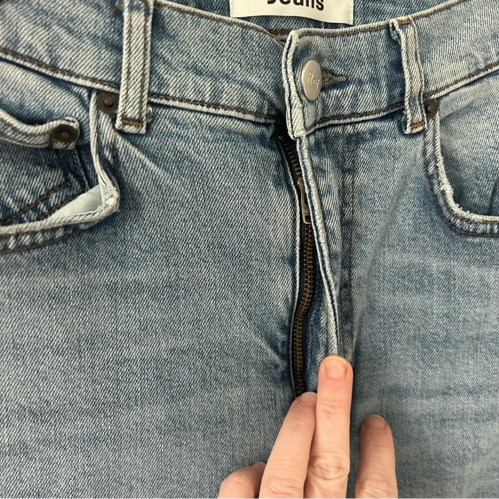 Reformation Jeans High Rise Como Vintage Light Wash Skinny Jeans 26 - Picture 5 of 11